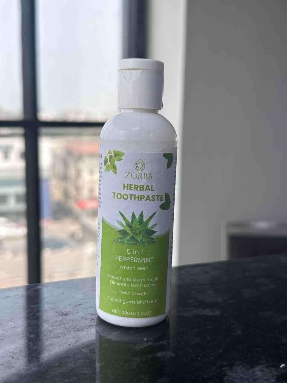 Zorba Herbal Toothpaste 5 in 1 | 🔥Buy 1 Get 1 Free🔥