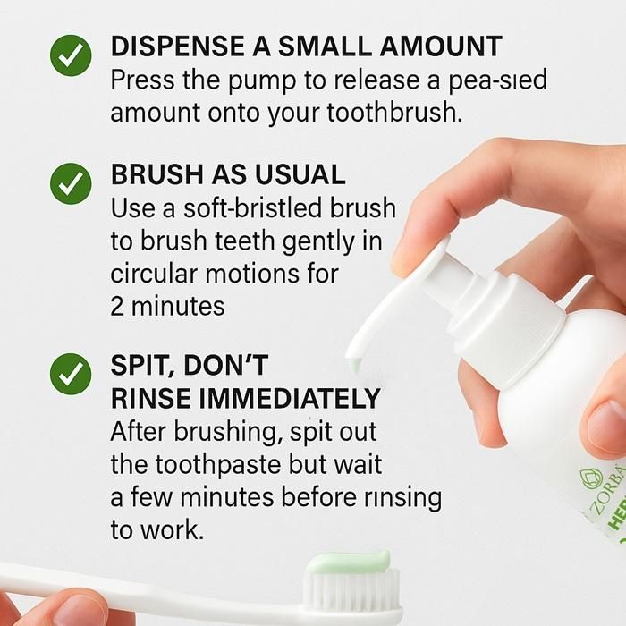 Zorba Herbal Toothpaste 5 in 1 | š„Buy 1 Get 1 Freeš„