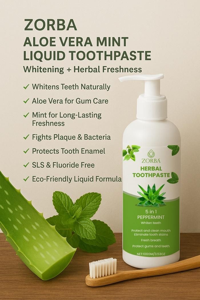 Zorba Herbal Toothpaste 5 in 1 | 🔥Buy 1 Get 1 Free🔥