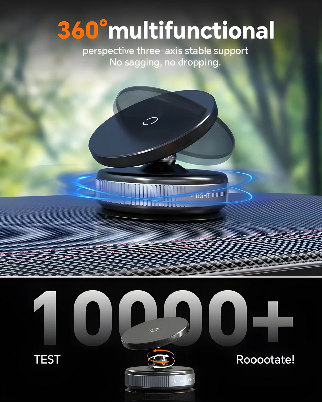 Vacuum Suction Magnetic Phone Holder | 🔥FLAT 50% SAVING🔥